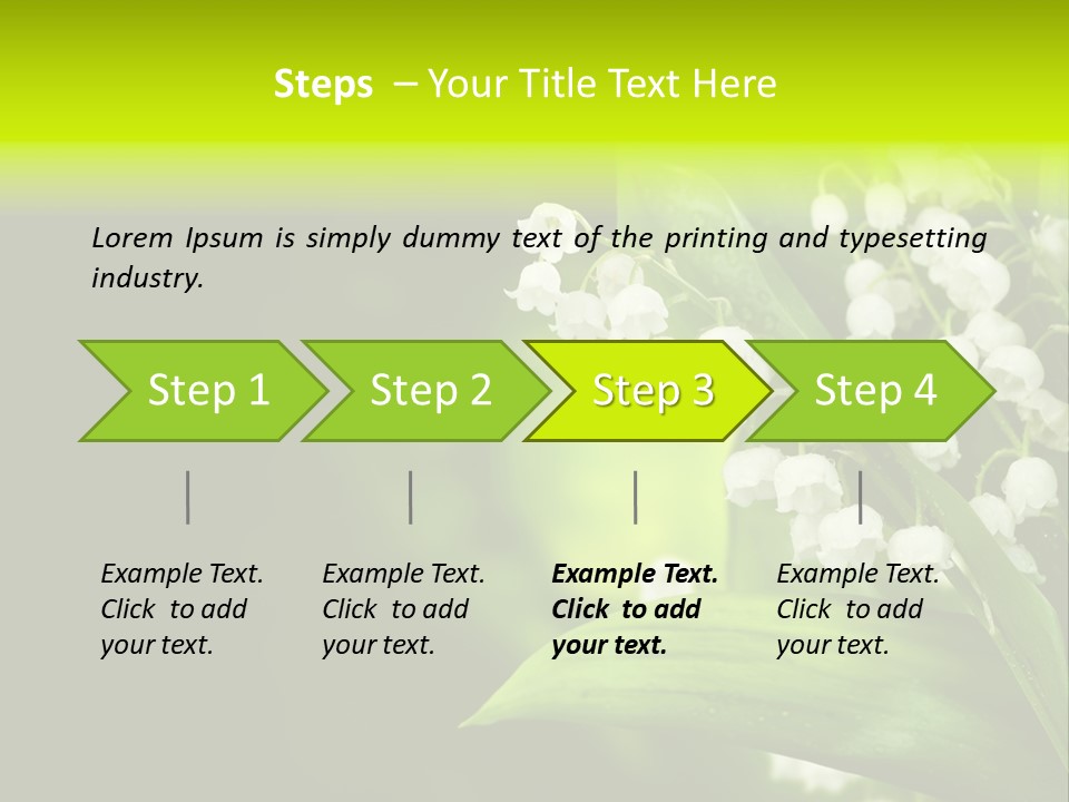 Plant White Green PowerPoint Template
