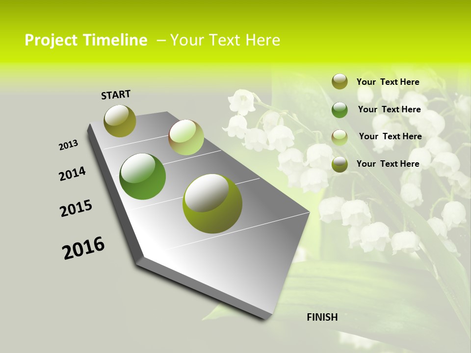 Plant White Green PowerPoint Template