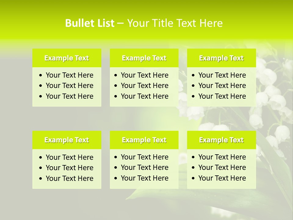 Plant White Green PowerPoint Template