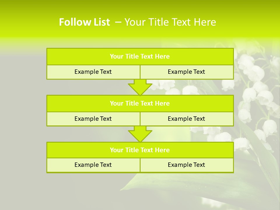 Plant White Green PowerPoint Template