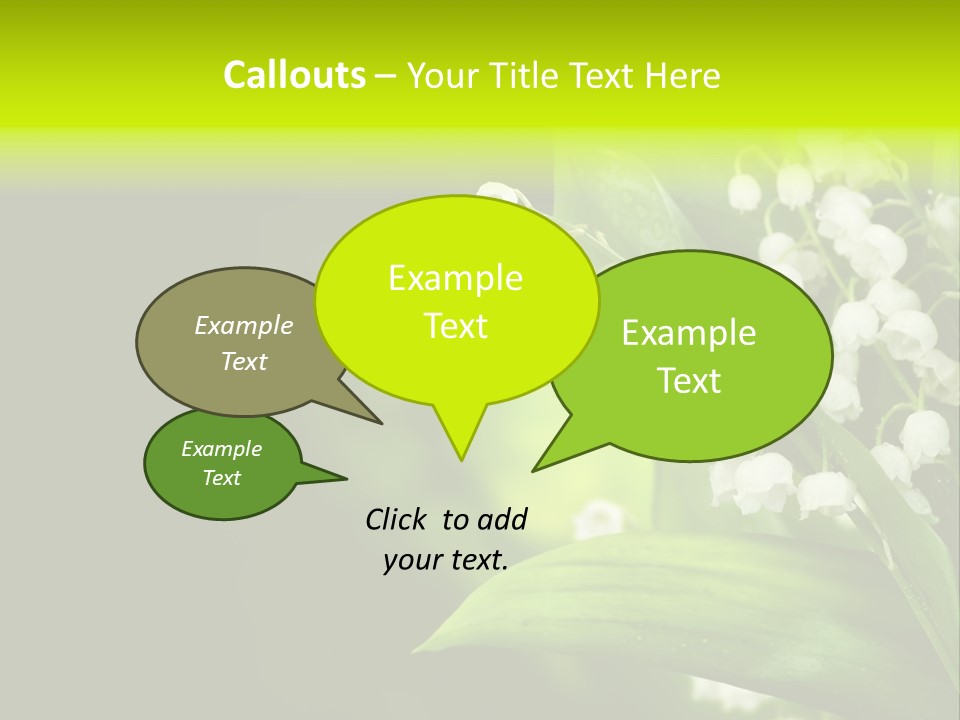 Plant White Green PowerPoint Template