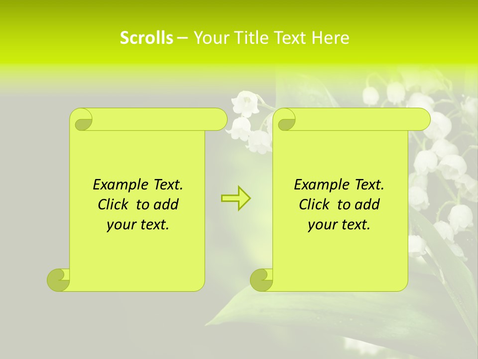 Plant White Green PowerPoint Template
