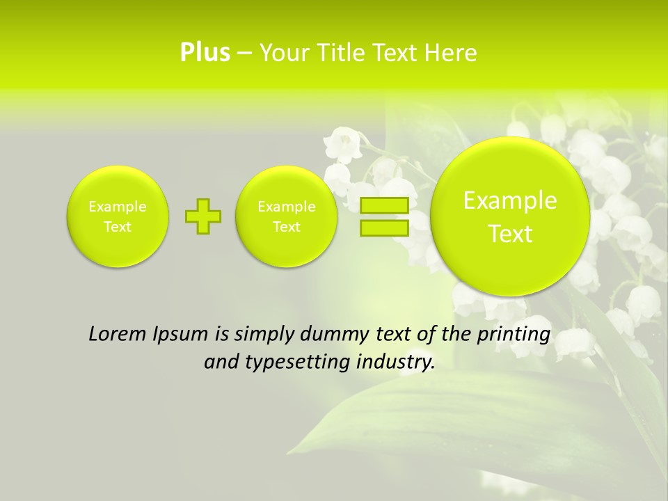 Plant White Green PowerPoint Template