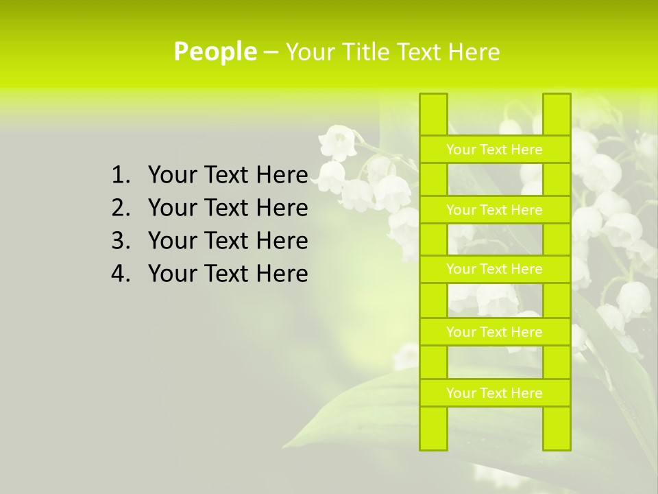 Plant White Green PowerPoint Template