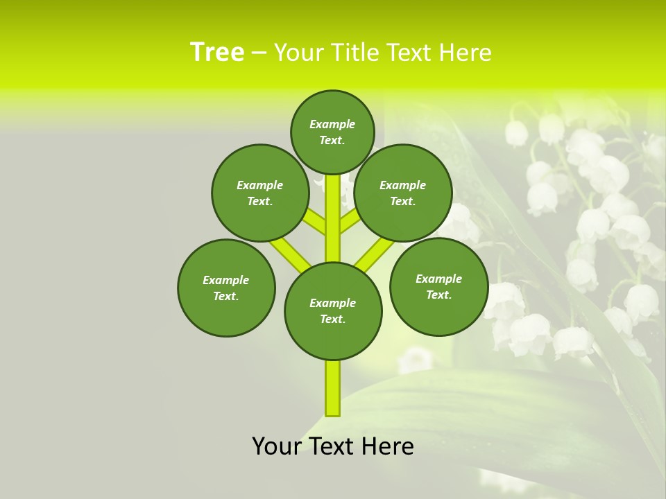 Plant White Green PowerPoint Template