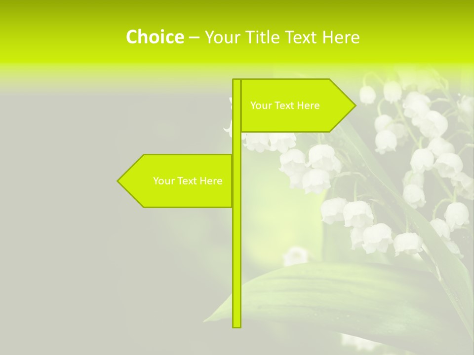 Plant White Green PowerPoint Template