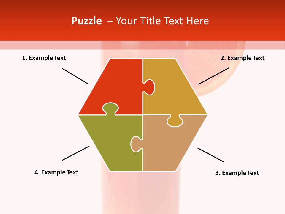 Food Sunrise Liquid PowerPoint Template