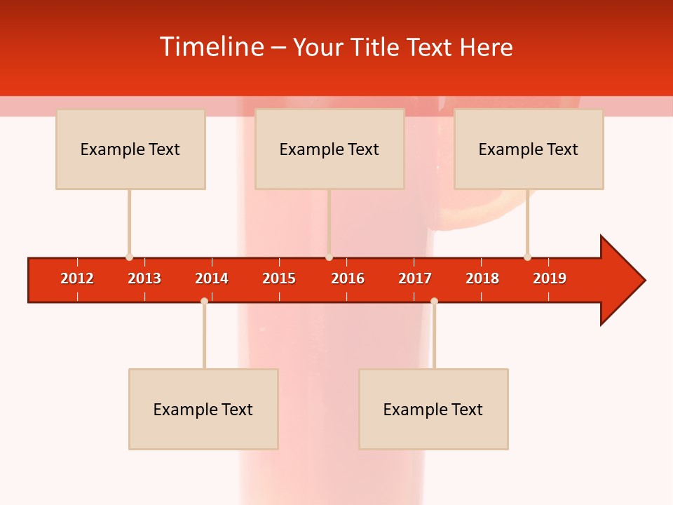 Food Sunrise Liquid PowerPoint Template