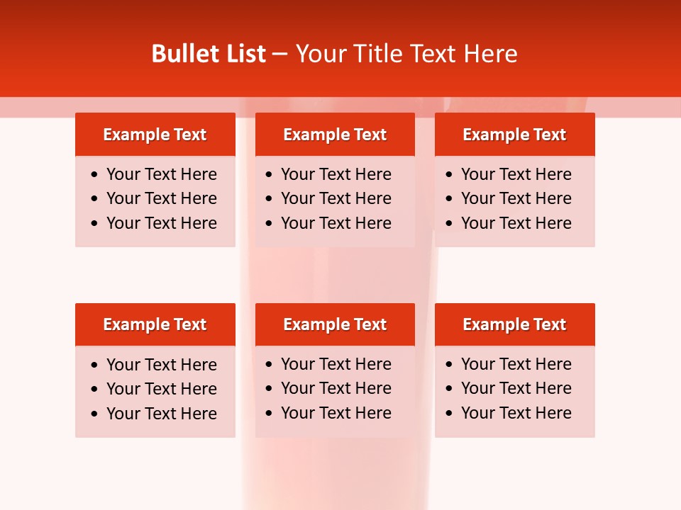 Food Sunrise Liquid PowerPoint Template