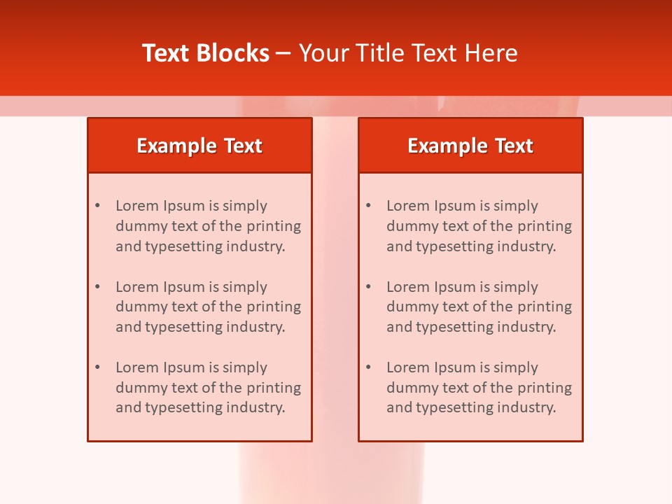 Food Sunrise Liquid PowerPoint Template