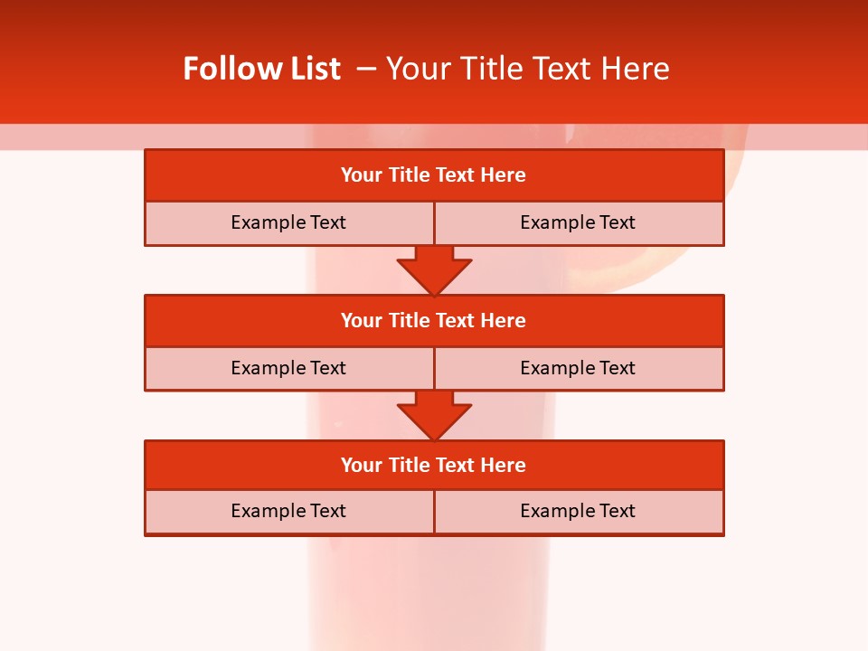 Food Sunrise Liquid PowerPoint Template