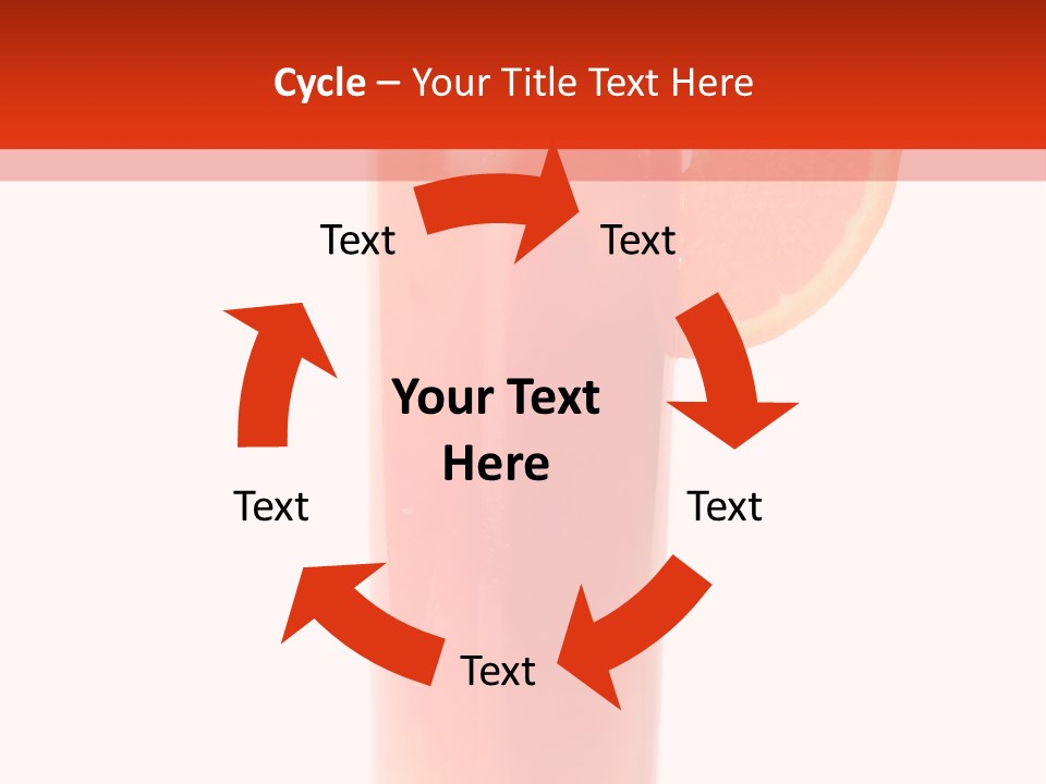 Food Sunrise Liquid PowerPoint Template
