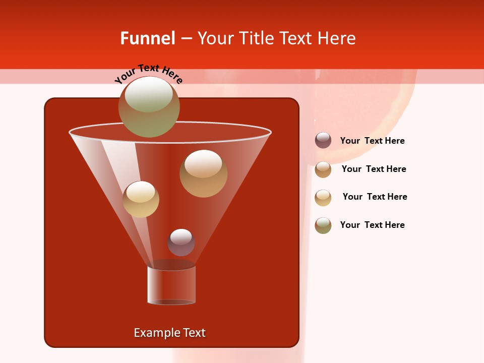 Food Sunrise Liquid PowerPoint Template