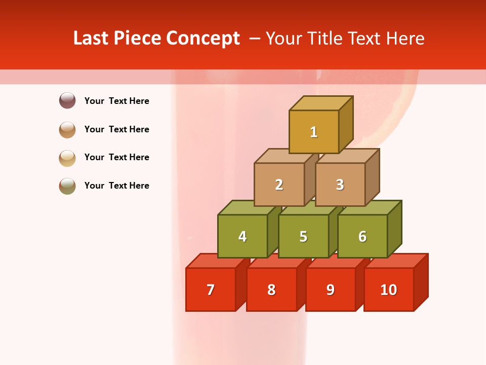 Food Sunrise Liquid PowerPoint Template