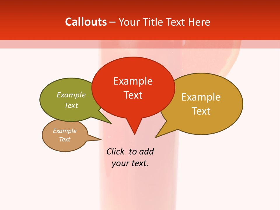 Food Sunrise Liquid PowerPoint Template