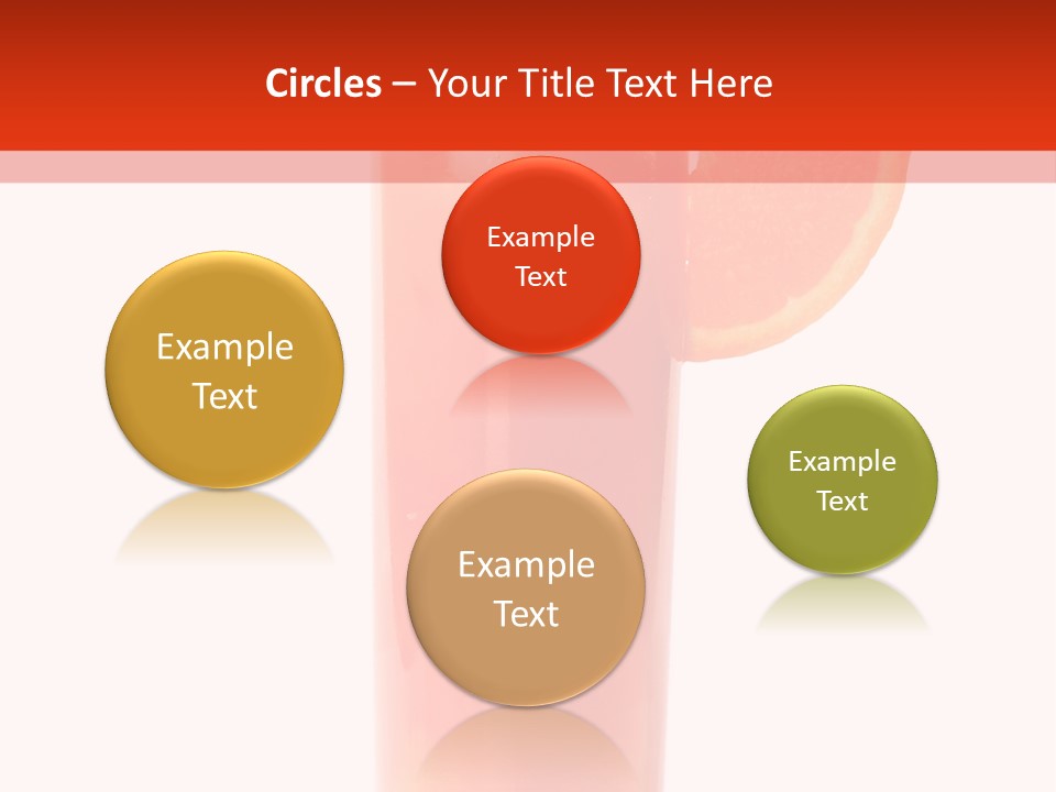 Food Sunrise Liquid PowerPoint Template