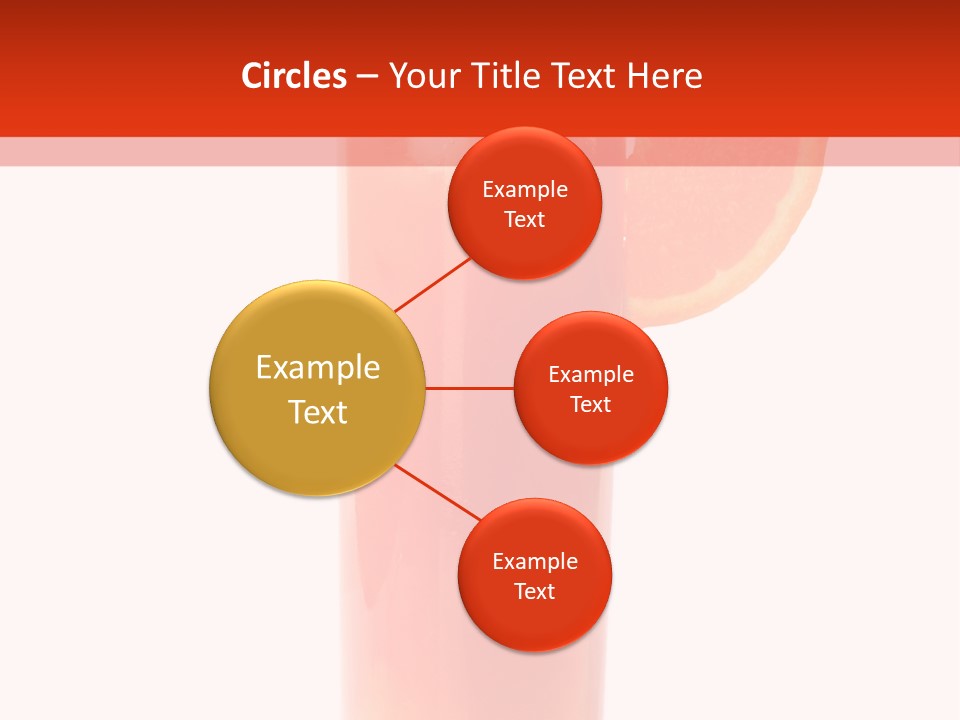 Food Sunrise Liquid PowerPoint Template