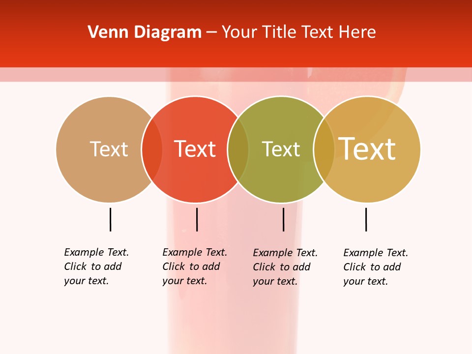 Food Sunrise Liquid PowerPoint Template
