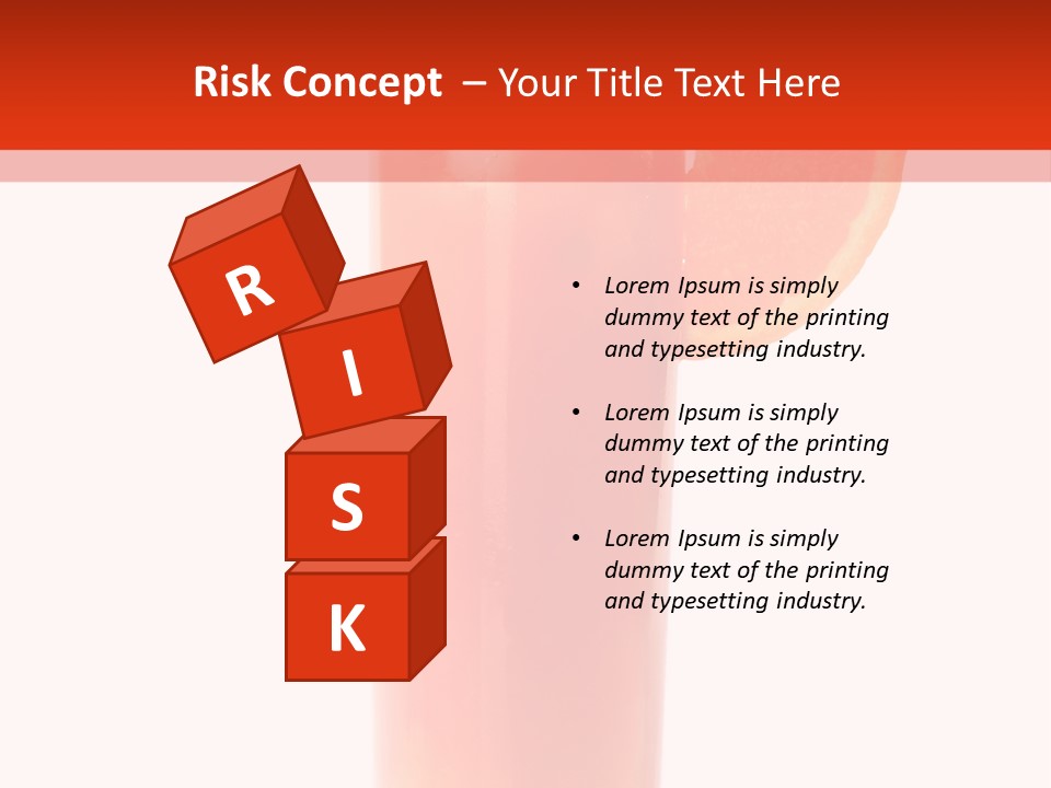 Food Sunrise Liquid PowerPoint Template