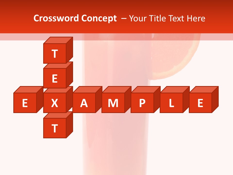 Food Sunrise Liquid PowerPoint Template