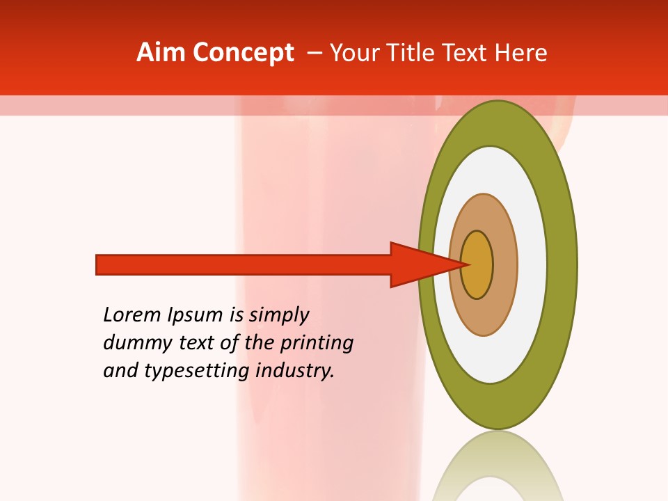 Food Sunrise Liquid PowerPoint Template