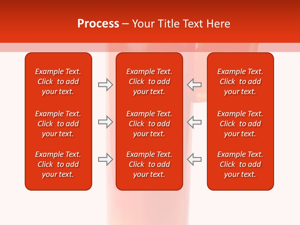 Food Sunrise Liquid PowerPoint Template