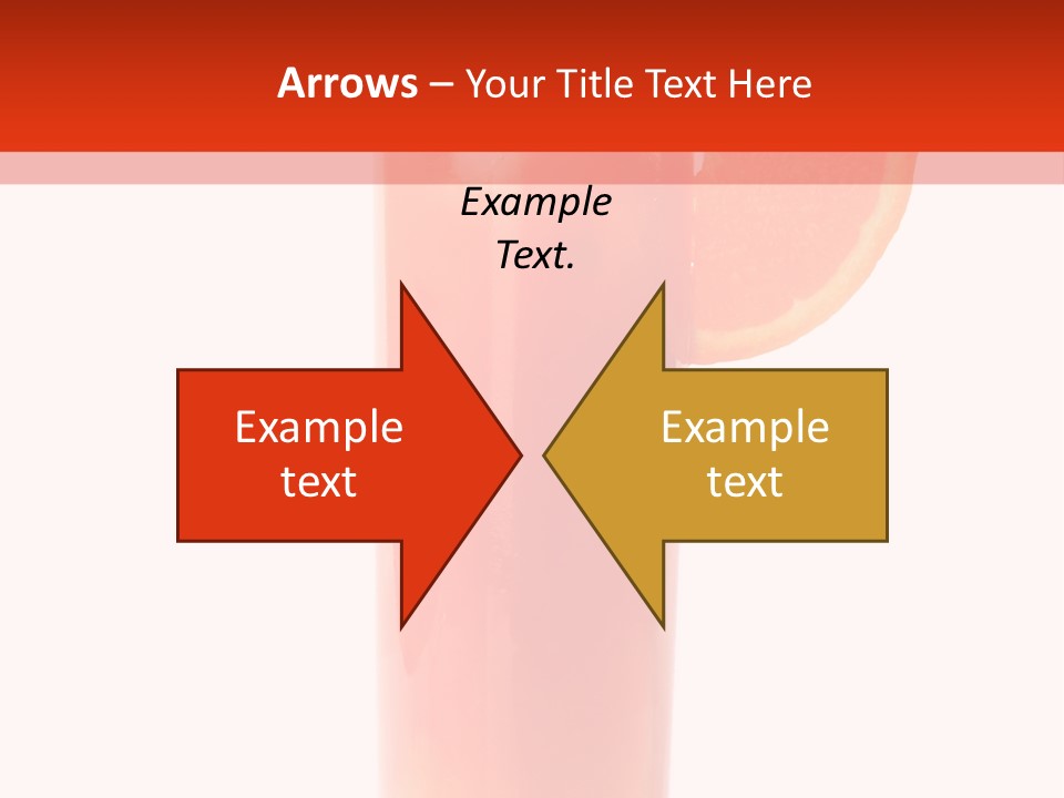 Food Sunrise Liquid PowerPoint Template
