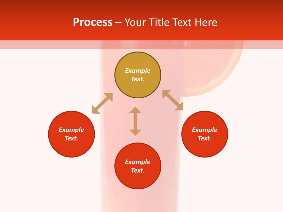 Food Sunrise Liquid PowerPoint Template