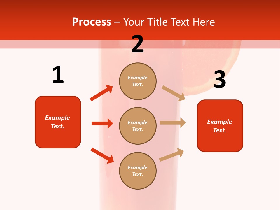 Food Sunrise Liquid PowerPoint Template