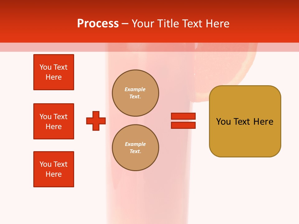 Food Sunrise Liquid PowerPoint Template