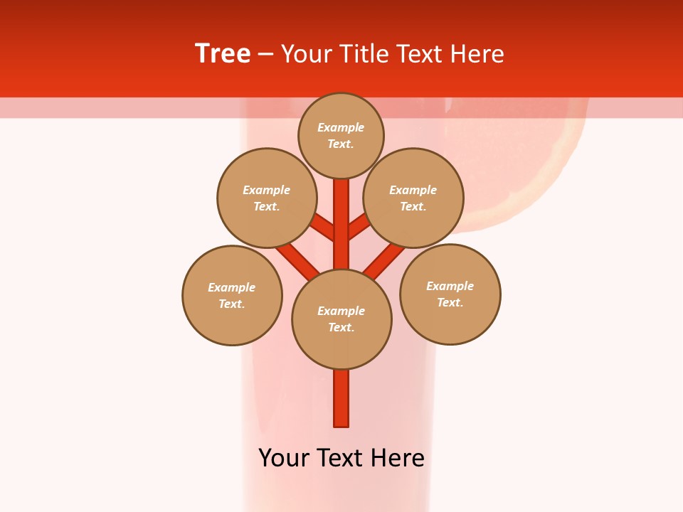 Food Sunrise Liquid PowerPoint Template