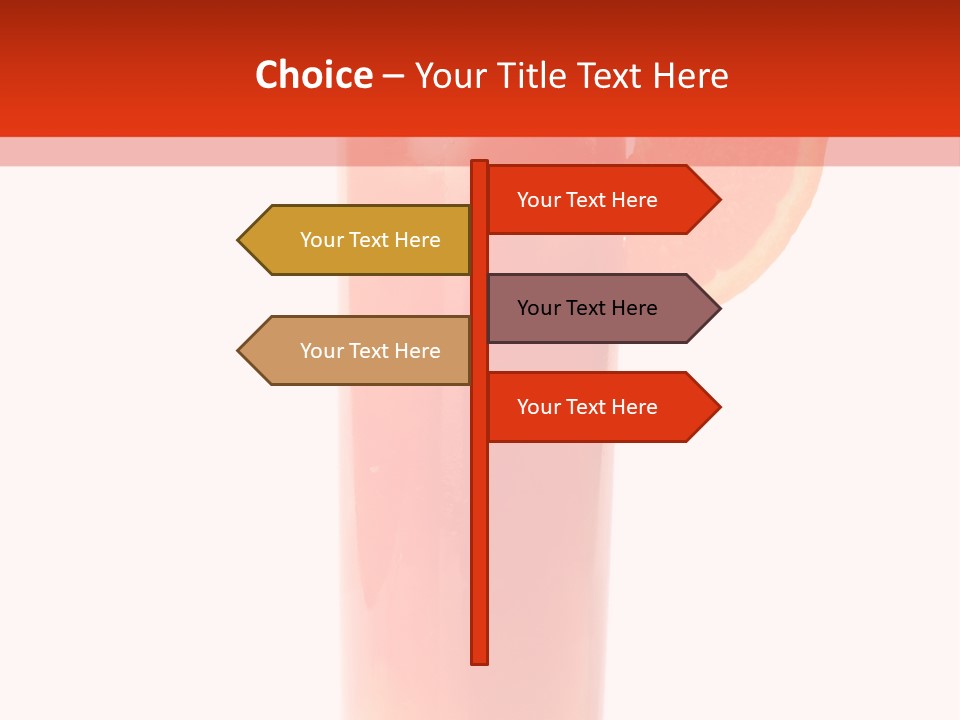 Food Sunrise Liquid PowerPoint Template