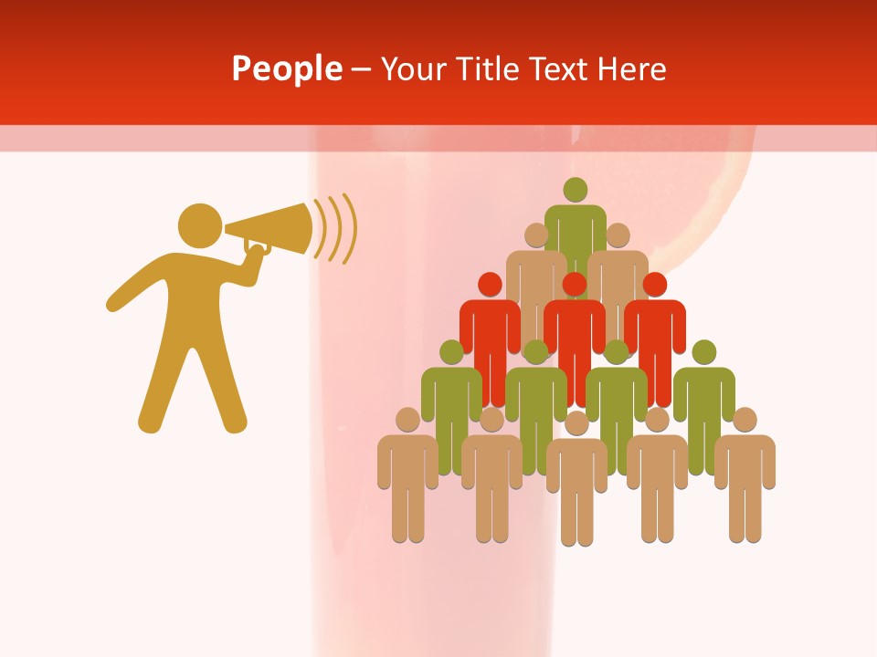 Food Sunrise Liquid PowerPoint Template