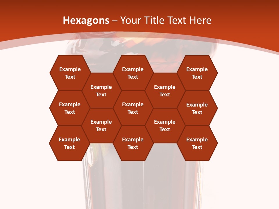 Transparent Spray Reflected PowerPoint Template