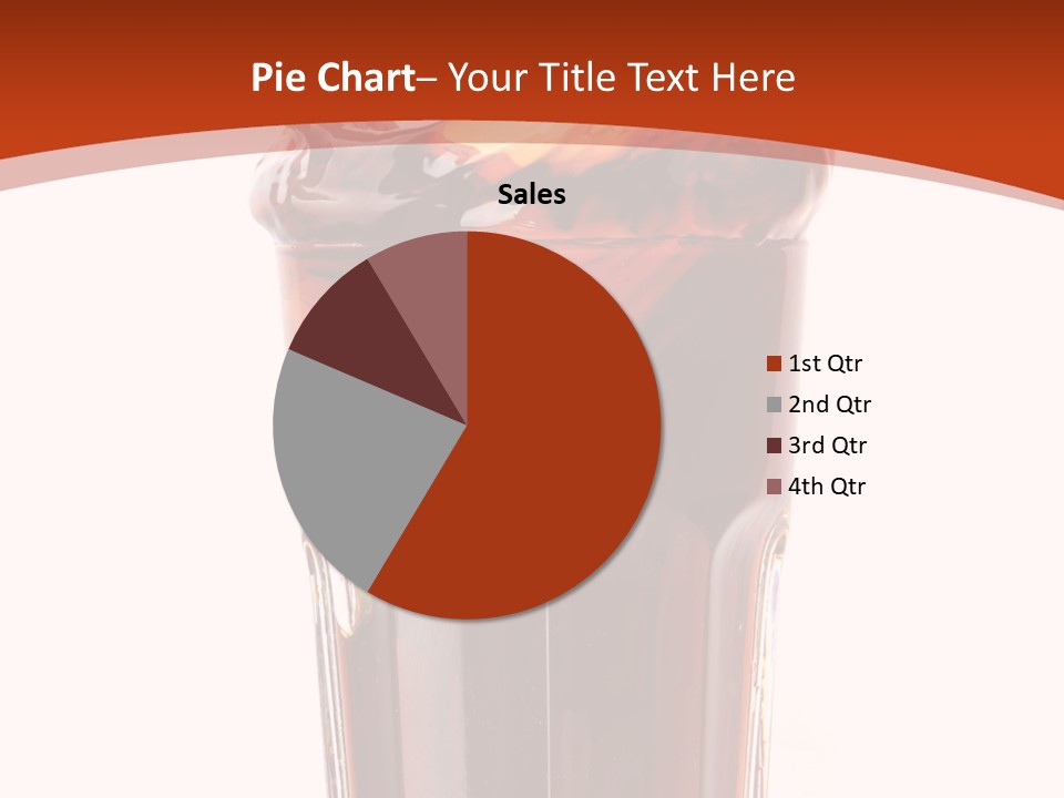 Transparent Spray Reflected PowerPoint Template