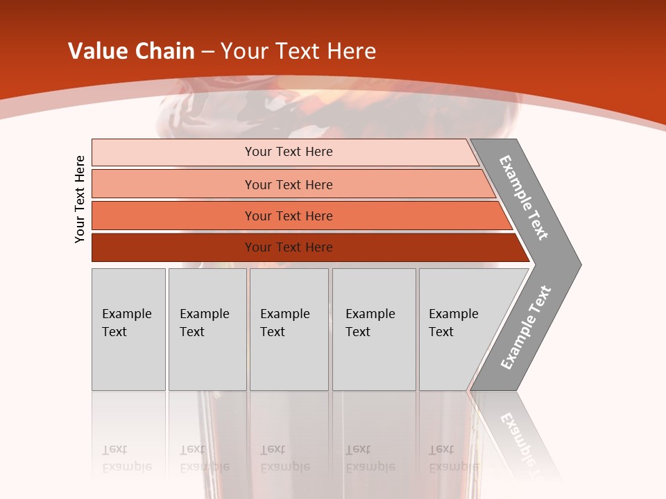 Transparent Spray Reflected PowerPoint Template