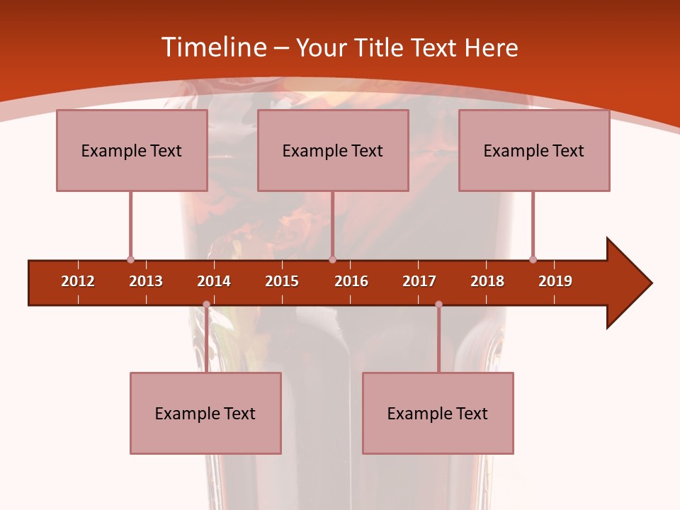Transparent Spray Reflected PowerPoint Template