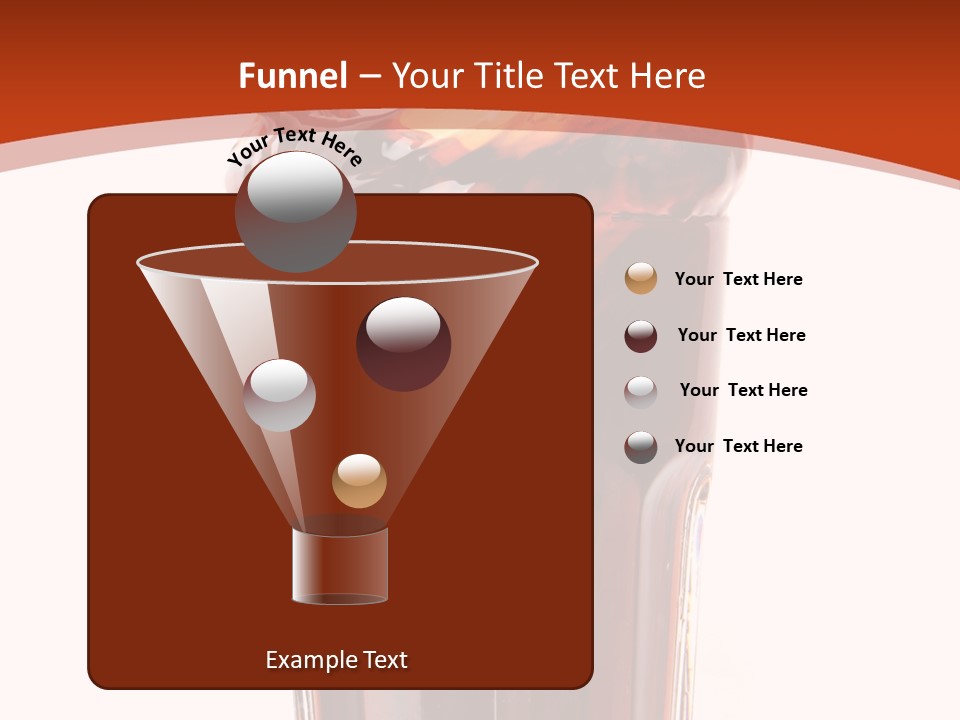 Transparent Spray Reflected PowerPoint Template