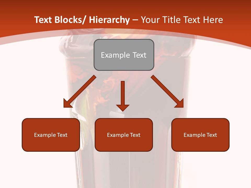 Transparent Spray Reflected PowerPoint Template