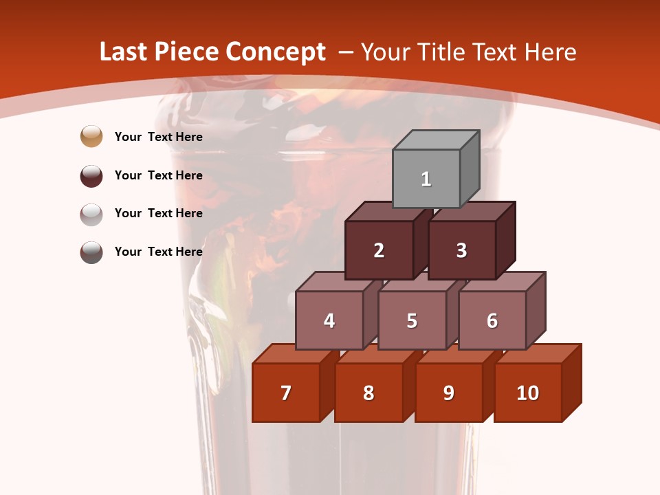 Transparent Spray Reflected PowerPoint Template