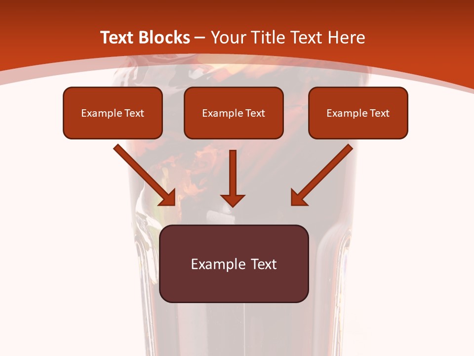 Transparent Spray Reflected PowerPoint Template