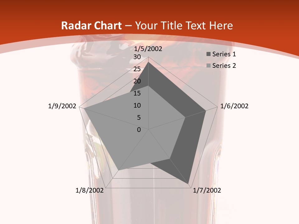 Transparent Spray Reflected PowerPoint Template