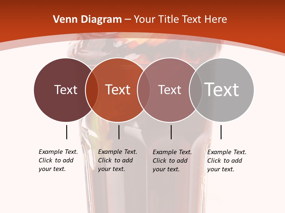 Transparent Spray Reflected PowerPoint Template