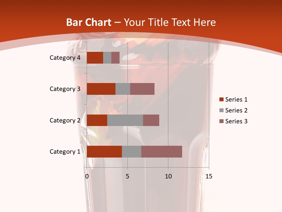 Transparent Spray Reflected PowerPoint Template