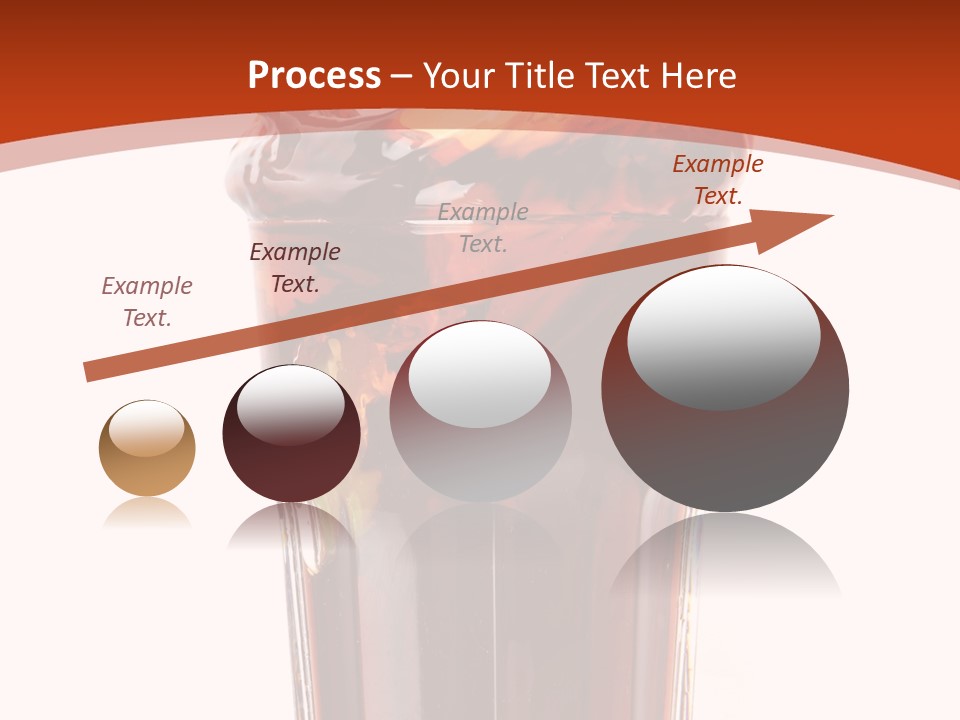 Transparent Spray Reflected PowerPoint Template