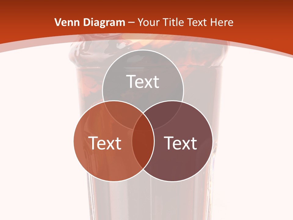 Transparent Spray Reflected PowerPoint Template