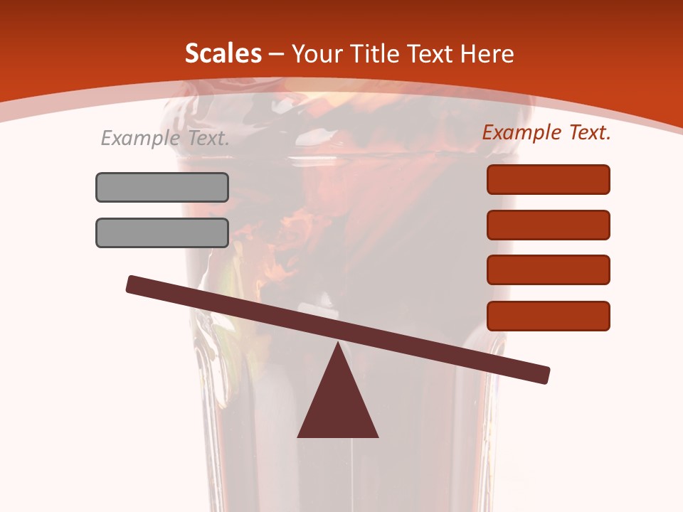 Transparent Spray Reflected PowerPoint Template