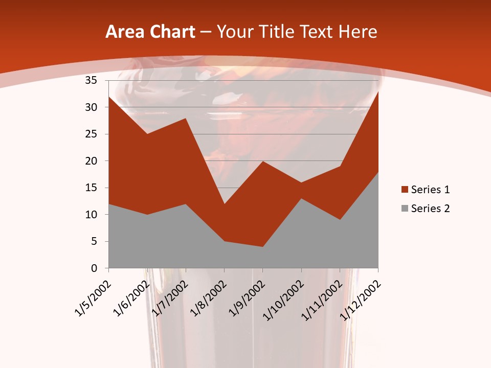 Transparent Spray Reflected PowerPoint Template