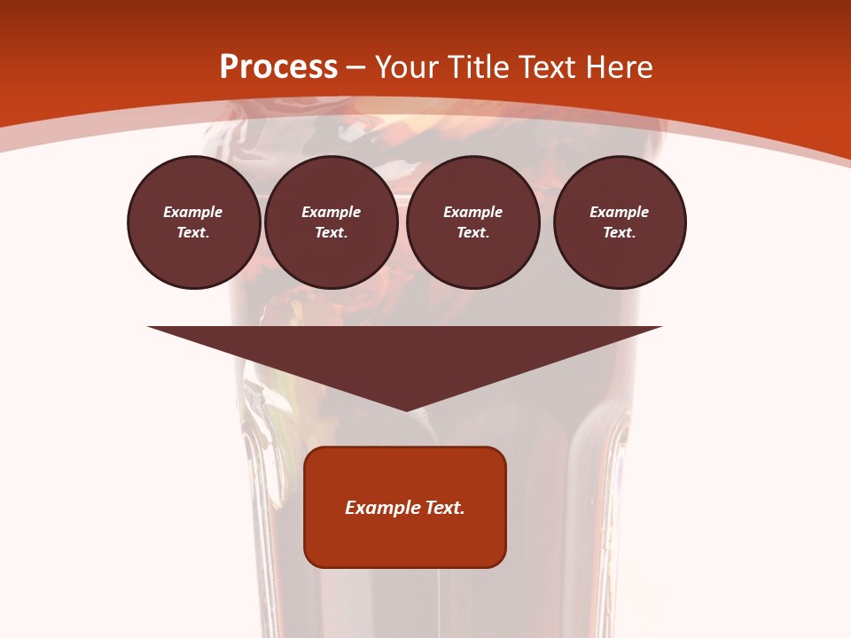 Transparent Spray Reflected PowerPoint Template