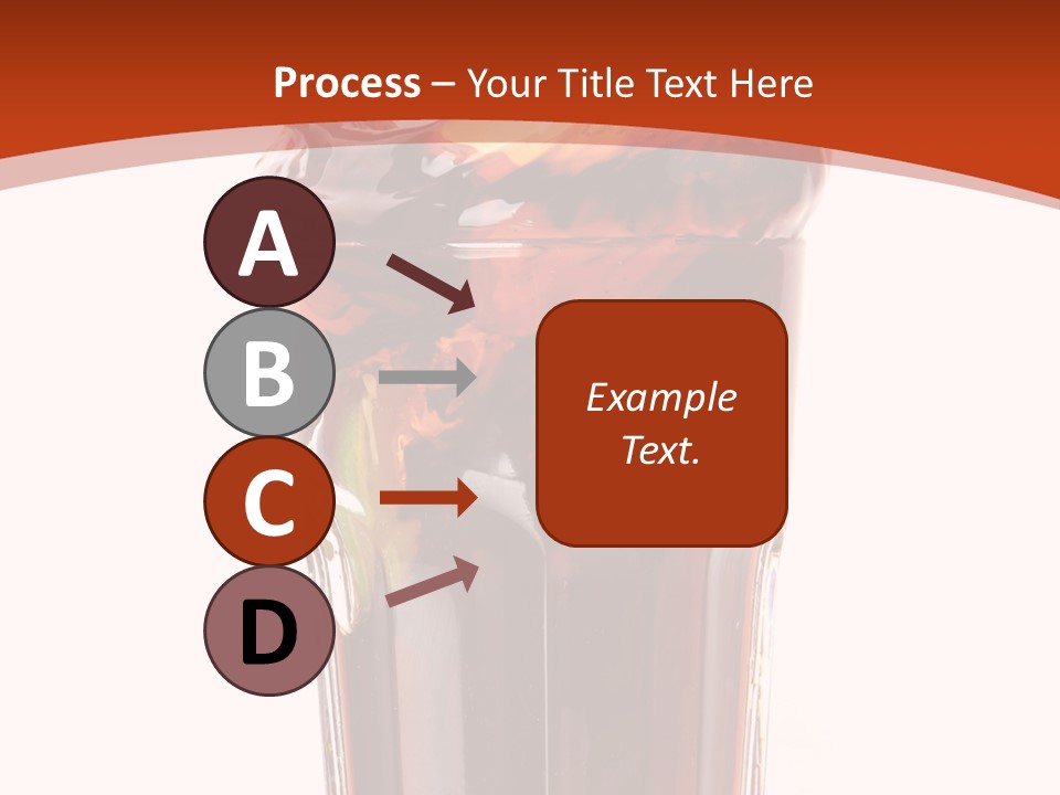Transparent Spray Reflected PowerPoint Template